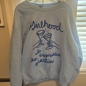 Blue Espresso Martini Sweatshirt